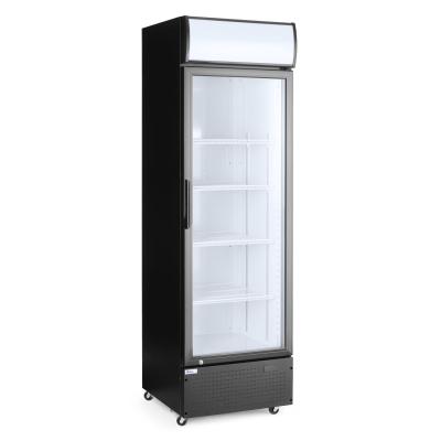 Jednodveřová chladnička s podsvíceným panelem na zadním panelu, Arktic, 254L, Černá, 230V/250W, 578x605x(H)1980mm | 233788